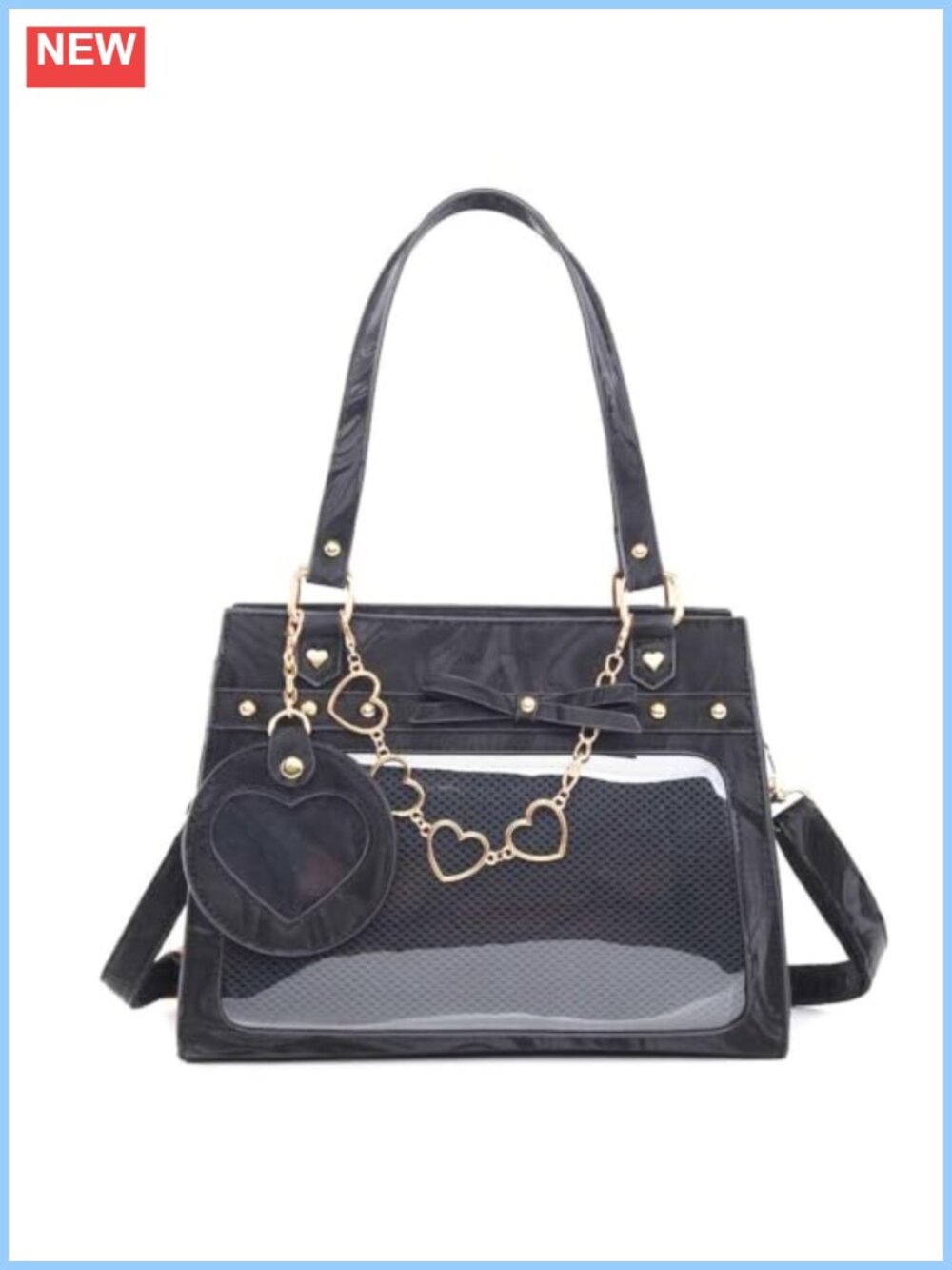 Cute Kawaii Ita Bag PU Shoulder Handbag with Insert